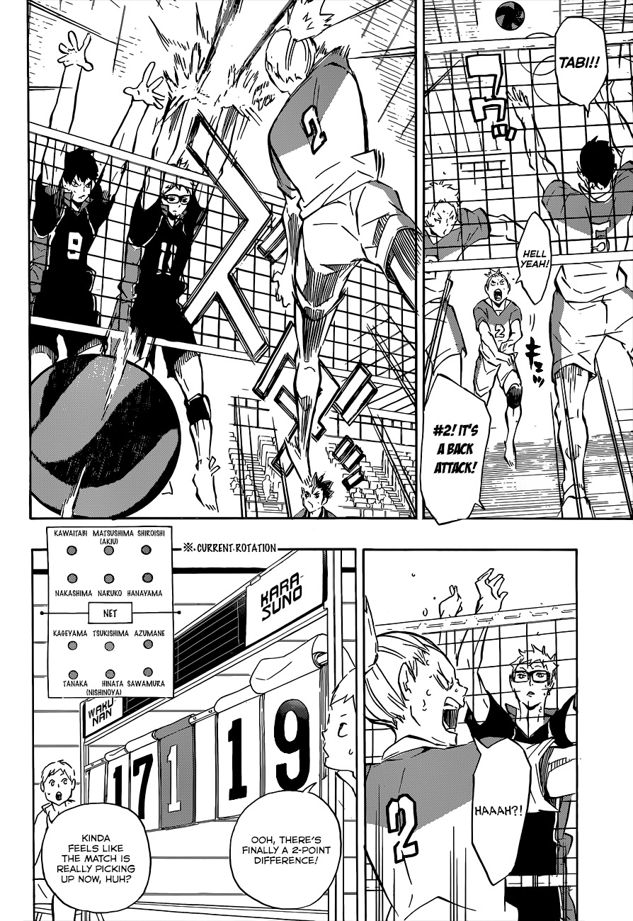 Haikyu!! Chapter 117 page 13 - Chapter 117: Midway Through the Battle of the Small Giants...