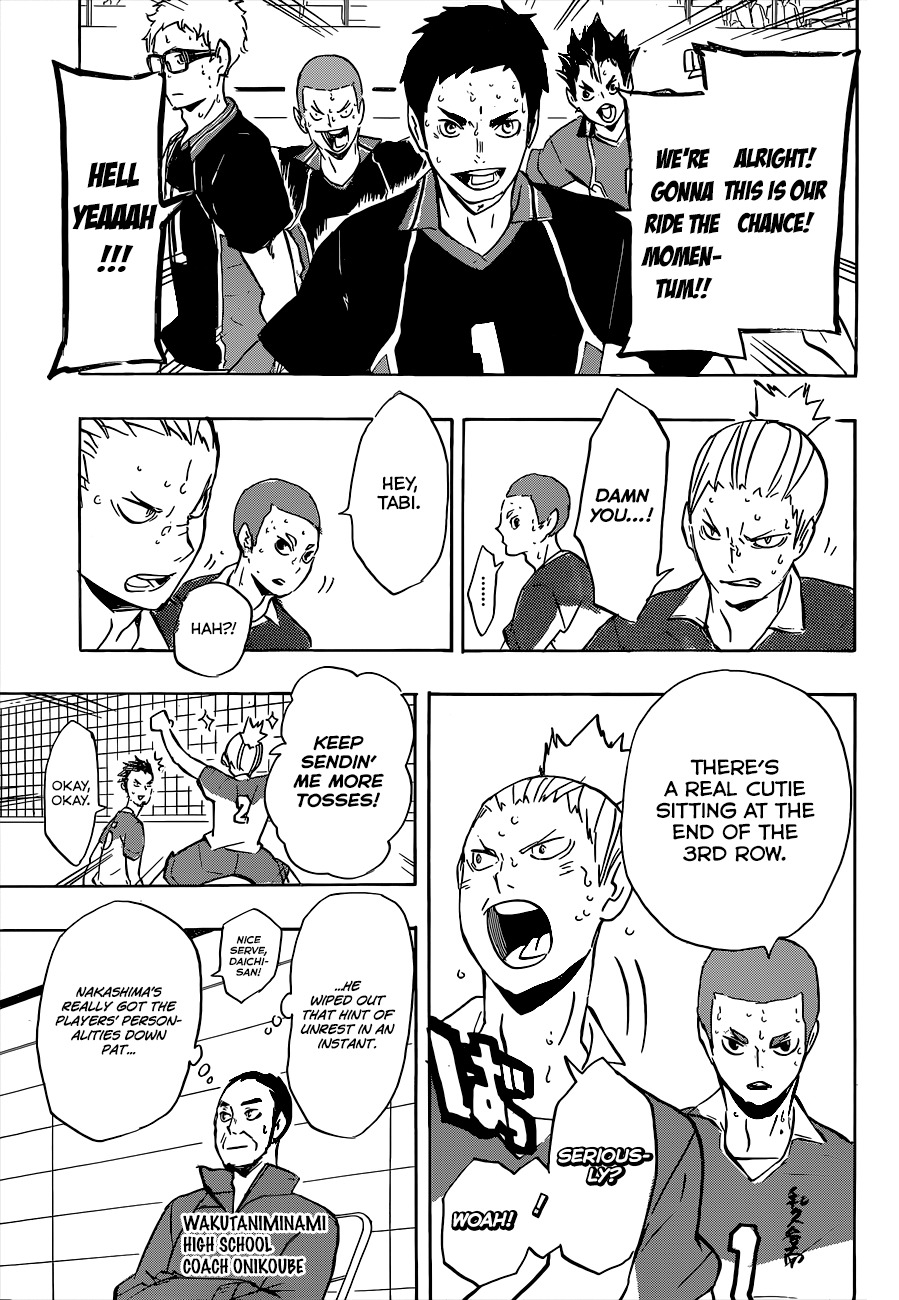 Haikyu!! Chapter 117 page 14 - Chapter 117: Midway Through the Battle of the Small Giants...