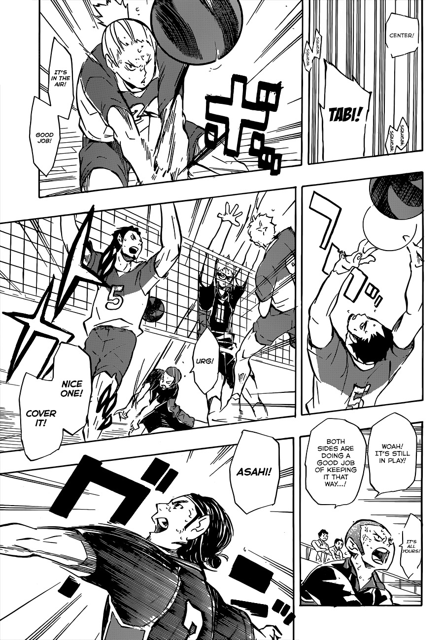 Haikyu!! Chapter 117 page 16 - Chapter 117: Midway Through the Battle of the Small Giants...