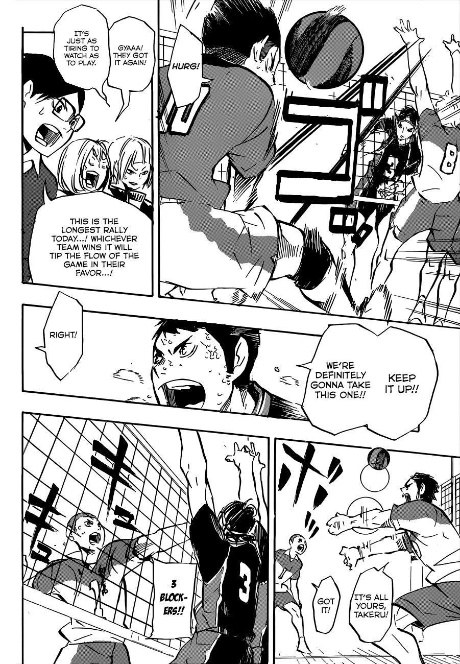 Haikyu!! Chapter 117 page 17 - Chapter 117: Midway Through the Battle of the Small Giants...