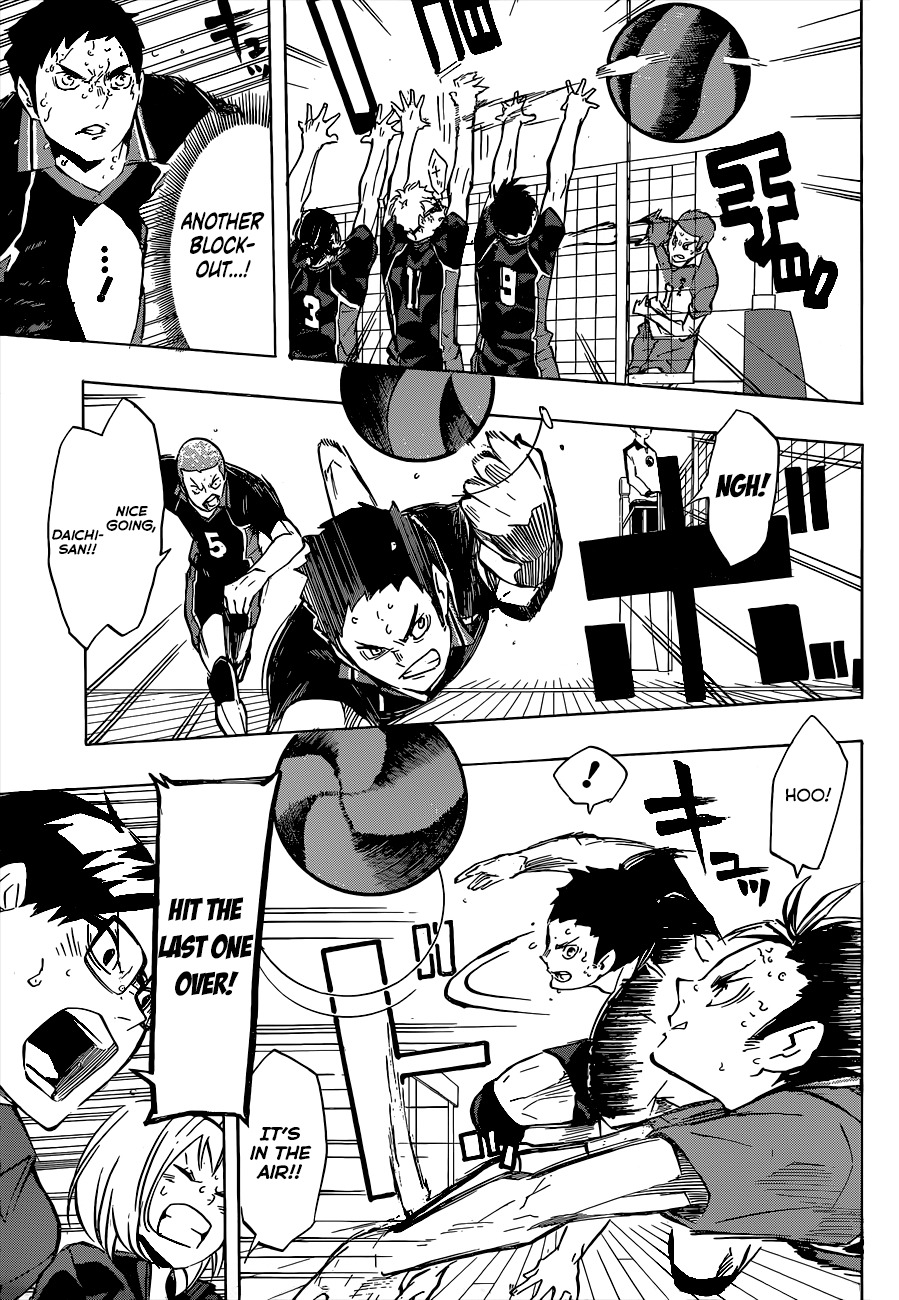 Haikyu!! Chapter 117 page 18 - Chapter 117: Midway Through the Battle of the Small Giants...