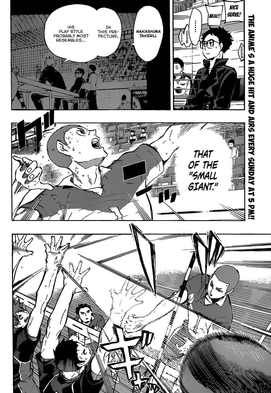 Haikyu!! Chapter 117 page 3 - Chapter 117: Midway Through the Battle of the Small Giants...