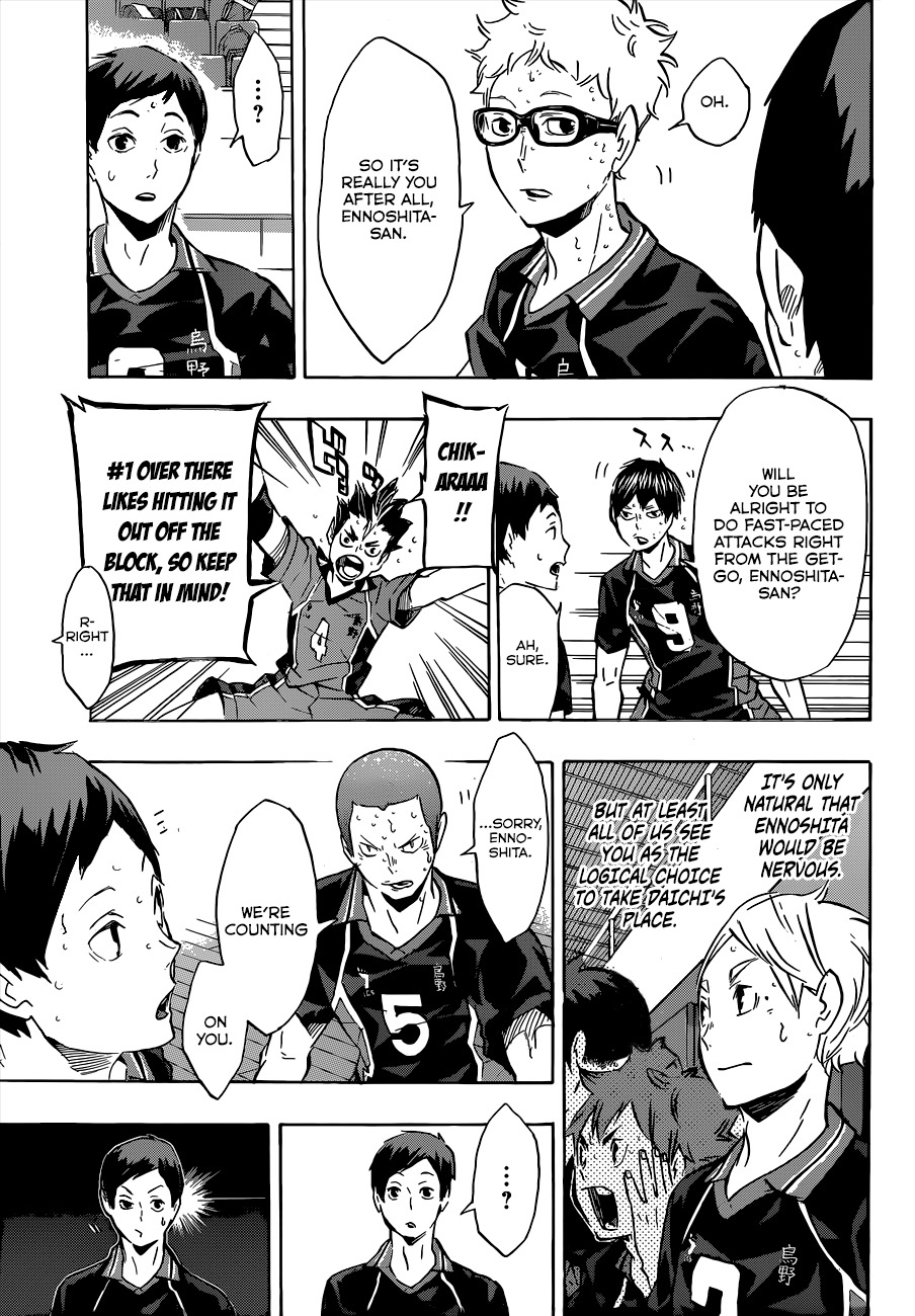 Haikyu!! Chapter 118 page 12 - Chapter 118: Substitute Support