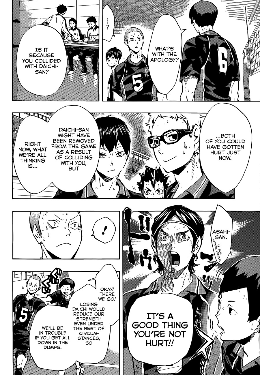 Haikyu!! Chapter 118 page 13 - Chapter 118: Substitute Support