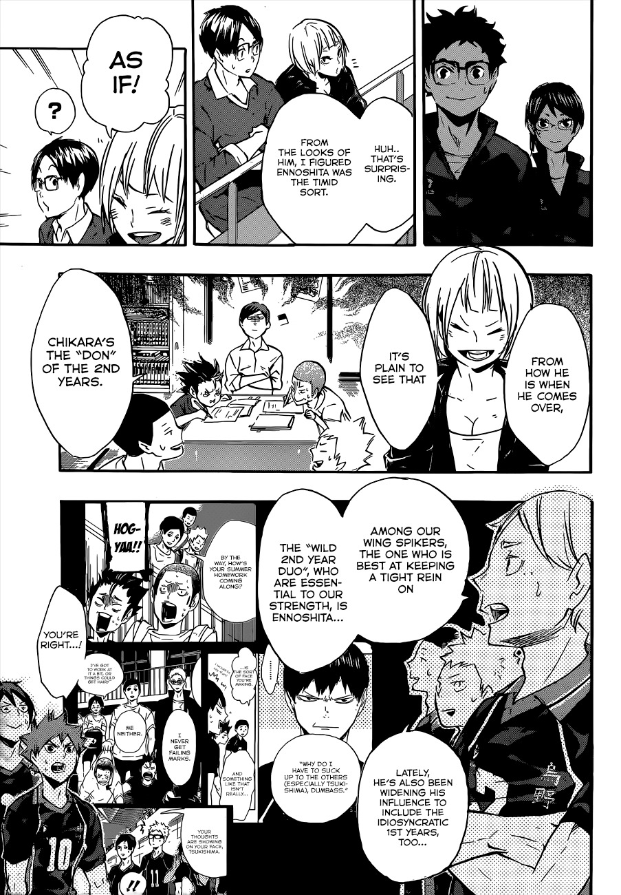 Haikyu!! Chapter 118 page 14 - Chapter 118: Substitute Support