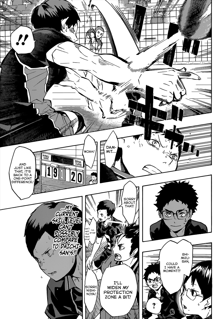 Haikyu!! Chapter 118 page 16 - Chapter 118: Substitute Support