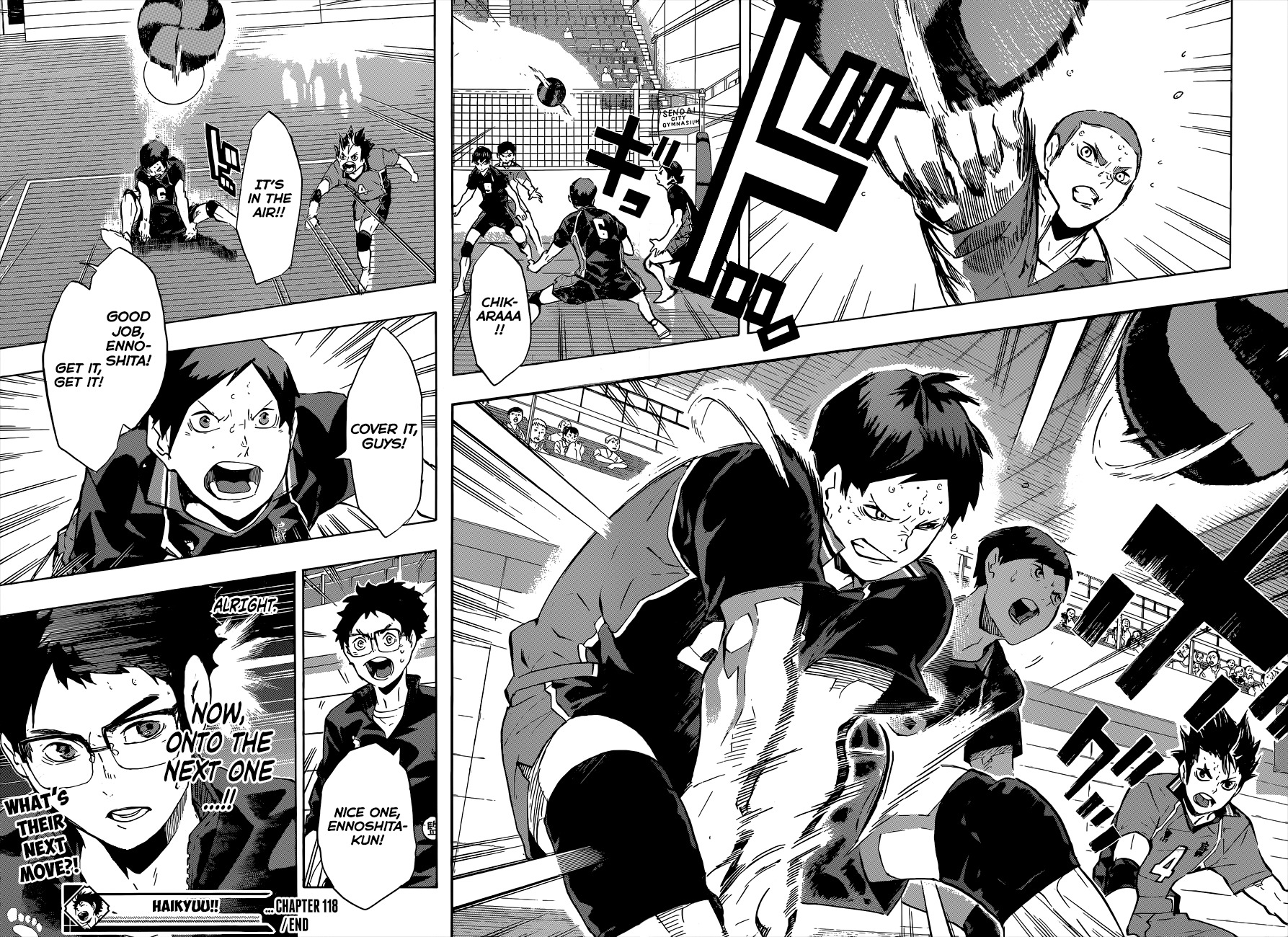 Haikyu!! Chapter 118 page 18 - Chapter 118: Substitute Support