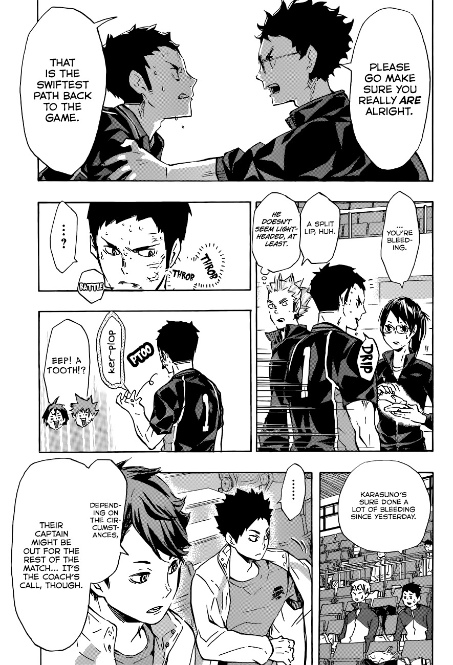 Haikyu!! Chapter 118 page 6 - Chapter 118: Substitute Support