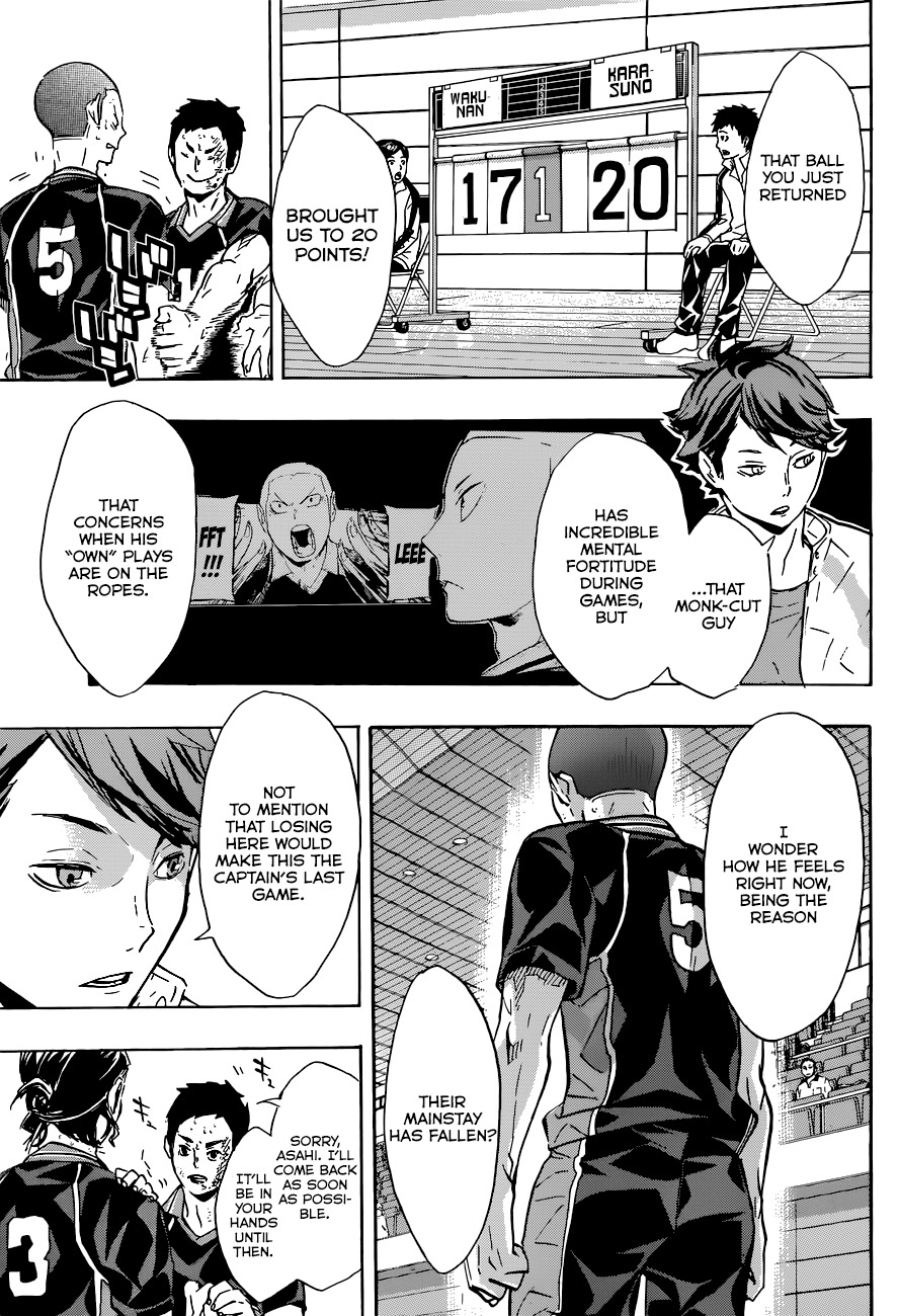 Haikyu!! Chapter 118 page 8 - Chapter 118: Substitute Support