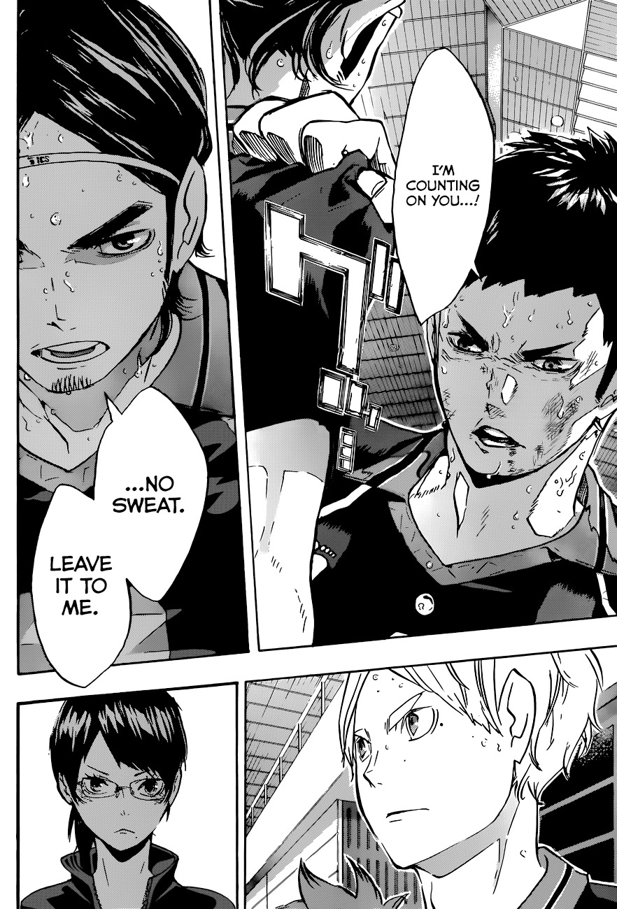 Haikyu!! Chapter 118 page 9 - Chapter 118: Substitute Support