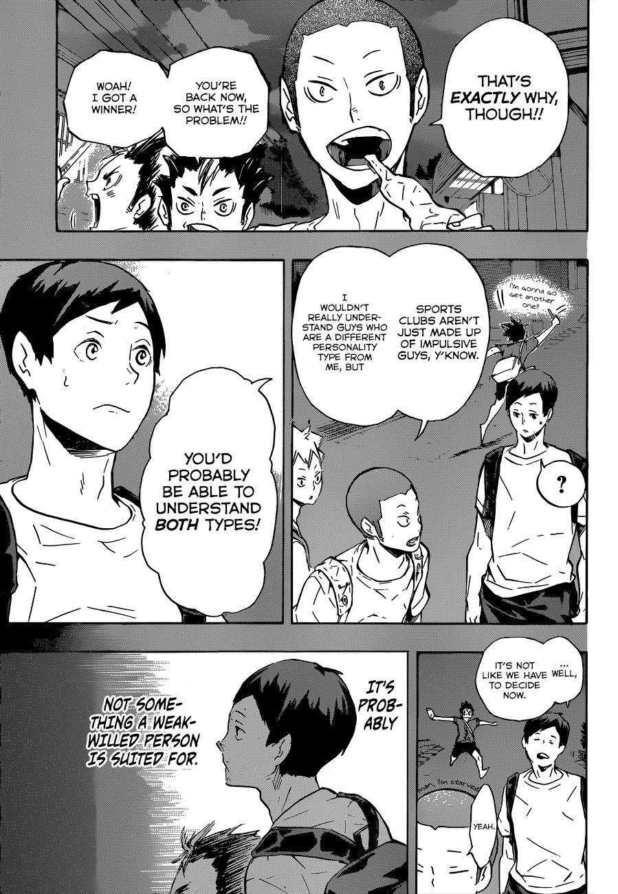 Haikyu!! Chapter 119 page 10 - Chapter 119: The Struggles of the Weak-Willed