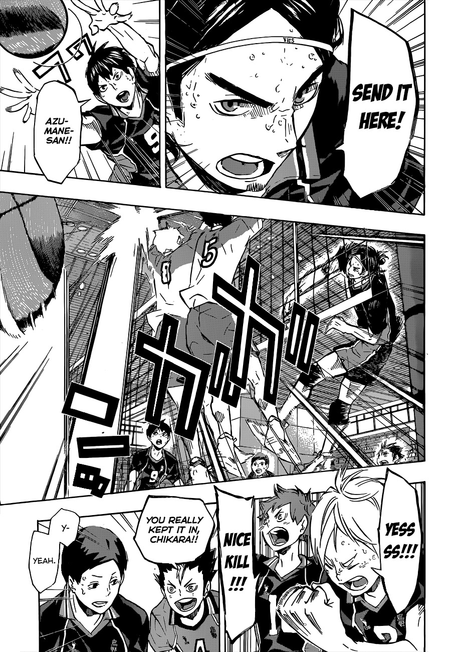 Haikyu!! Chapter 119 page 12 - Chapter 119: The Struggles of the Weak-Willed