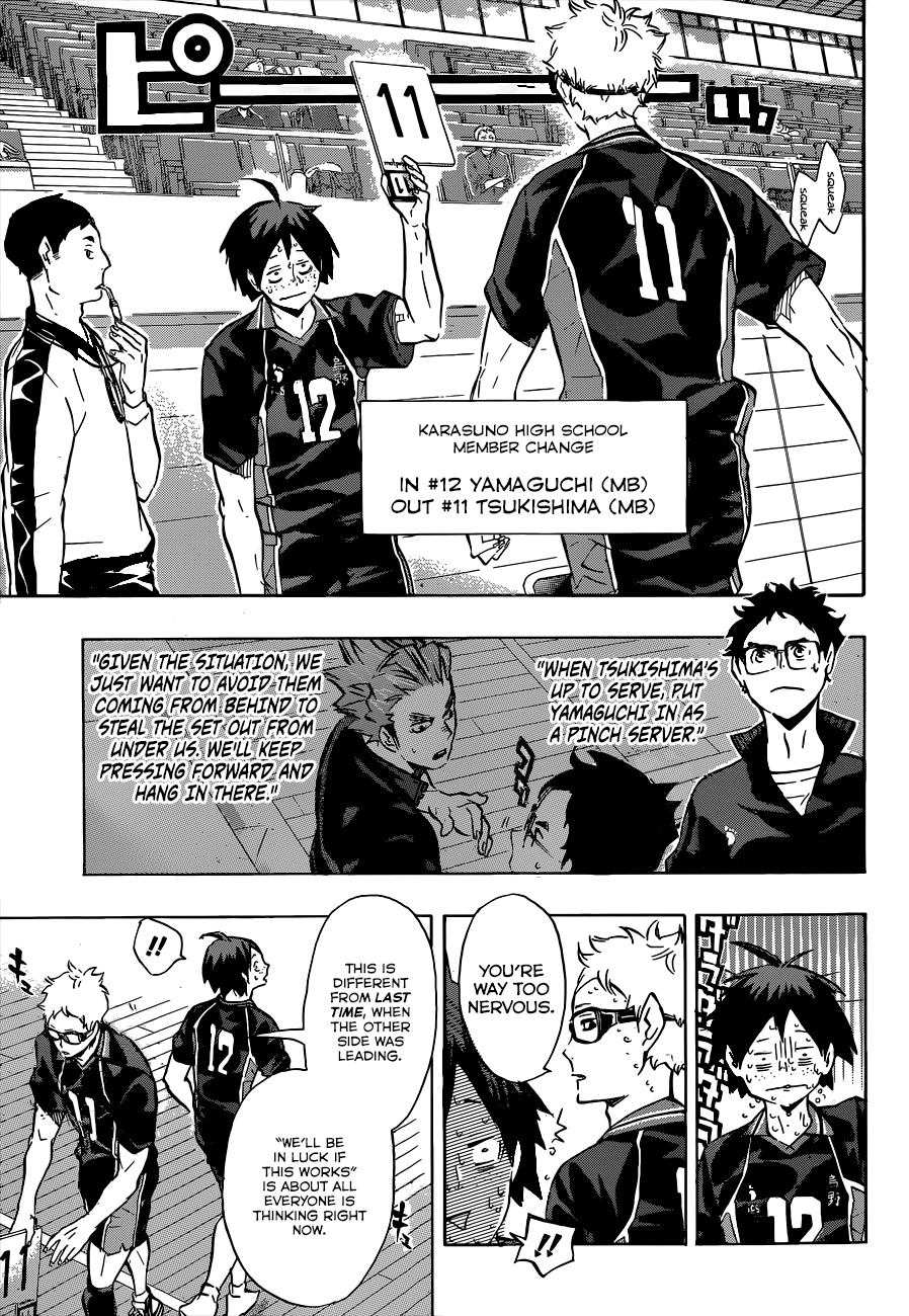 Haikyu!! Chapter 119 page 16 - Chapter 119: The Struggles of the Weak-Willed