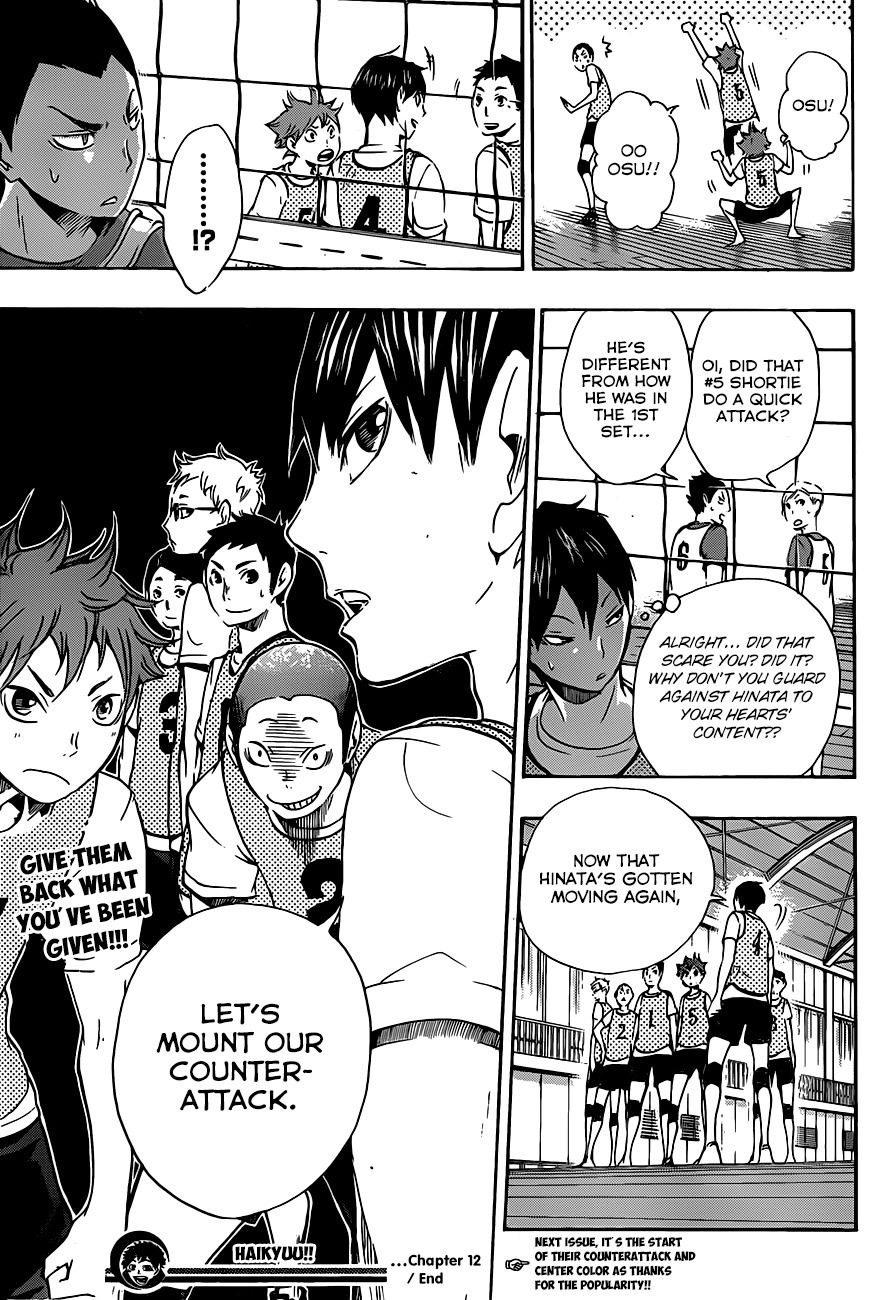 Haikyu!! Chapter 12 page 19 - Chapter 12: Normal Movements