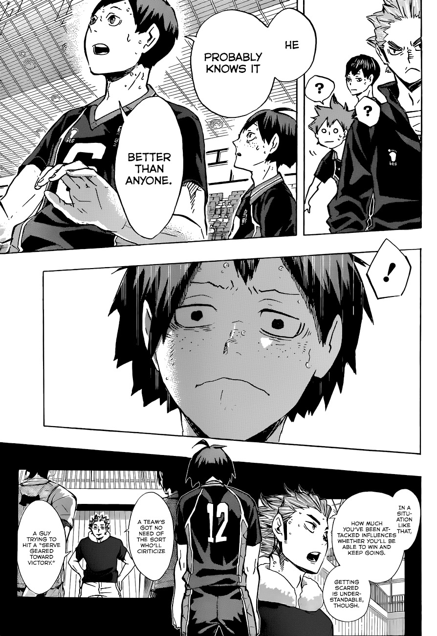 Haikyu!! Chapter 120 page 12 - Chapter 120: The Struggles of the Weak-Willed, Part 2