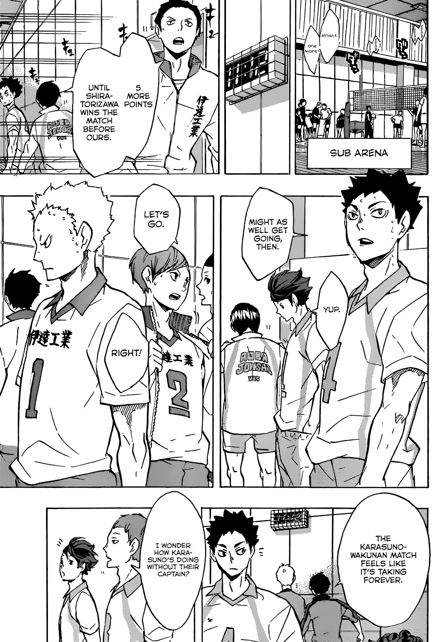Haikyu!! Chapter 120 page 18 - Chapter 120: The Struggles of the Weak-Willed, Part 2