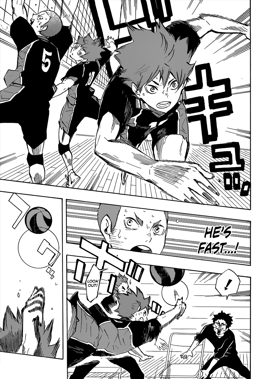 Haikyu!! Chapter 121 page 16 - Chapter 121: The Battle of the Small Giants Resumes