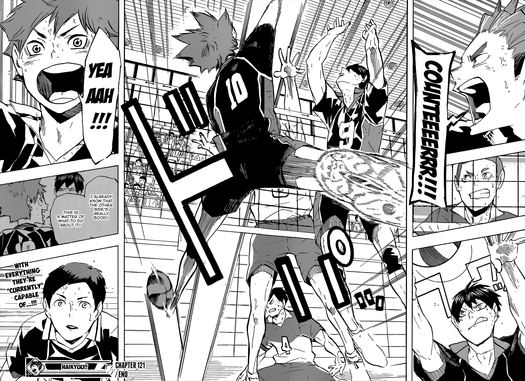 Haikyu!! Chapter 121 page 18 - Chapter 121: The Battle of the Small Giants Resumes