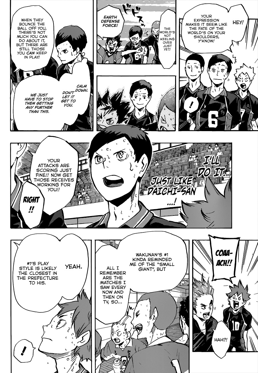 Haikyu!! Chapter 121 page 7 - Chapter 121: The Battle of the Small Giants Resumes