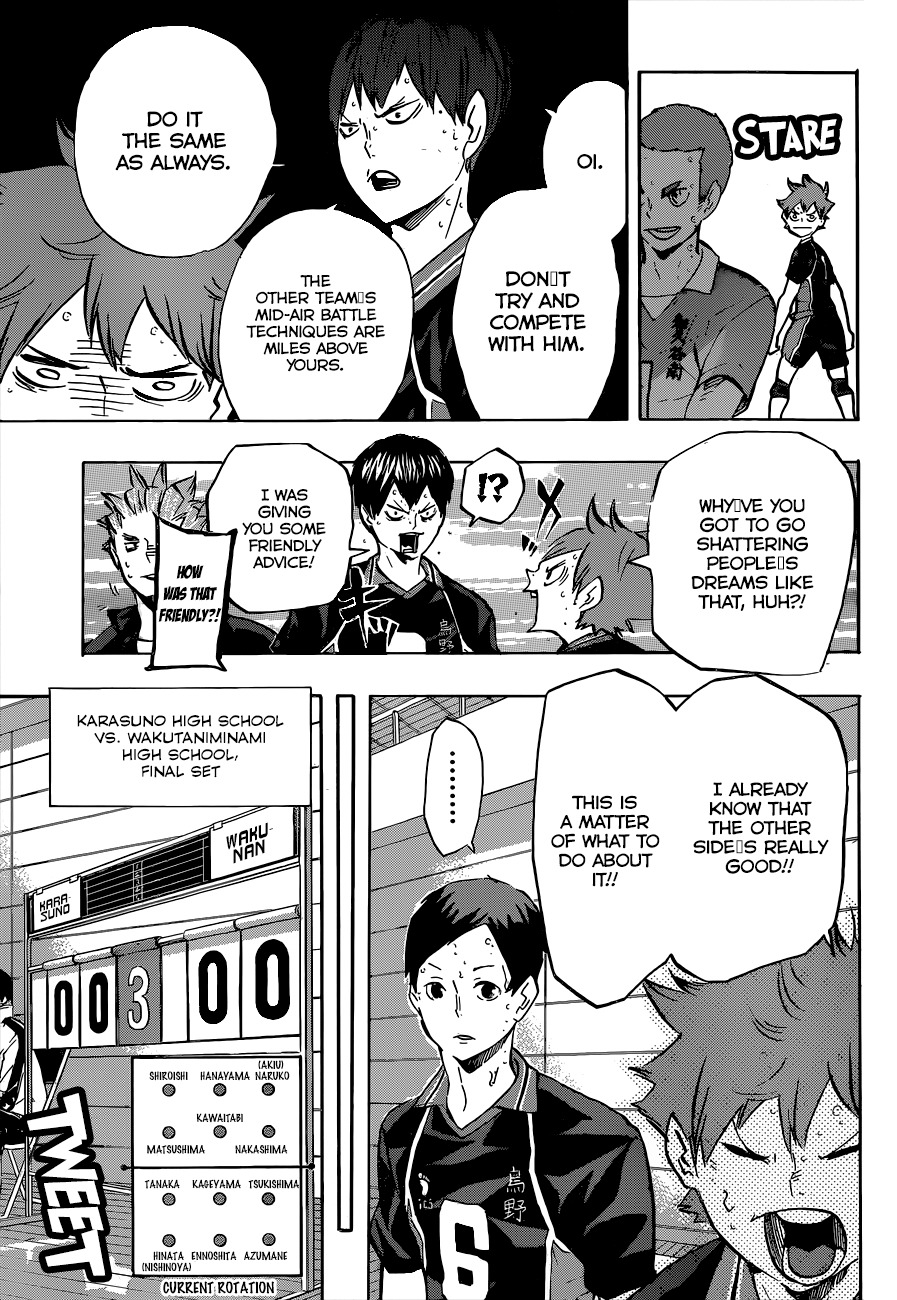 Haikyu!! Chapter 121 page 8 - Chapter 121: The Battle of the Small Giants Resumes
