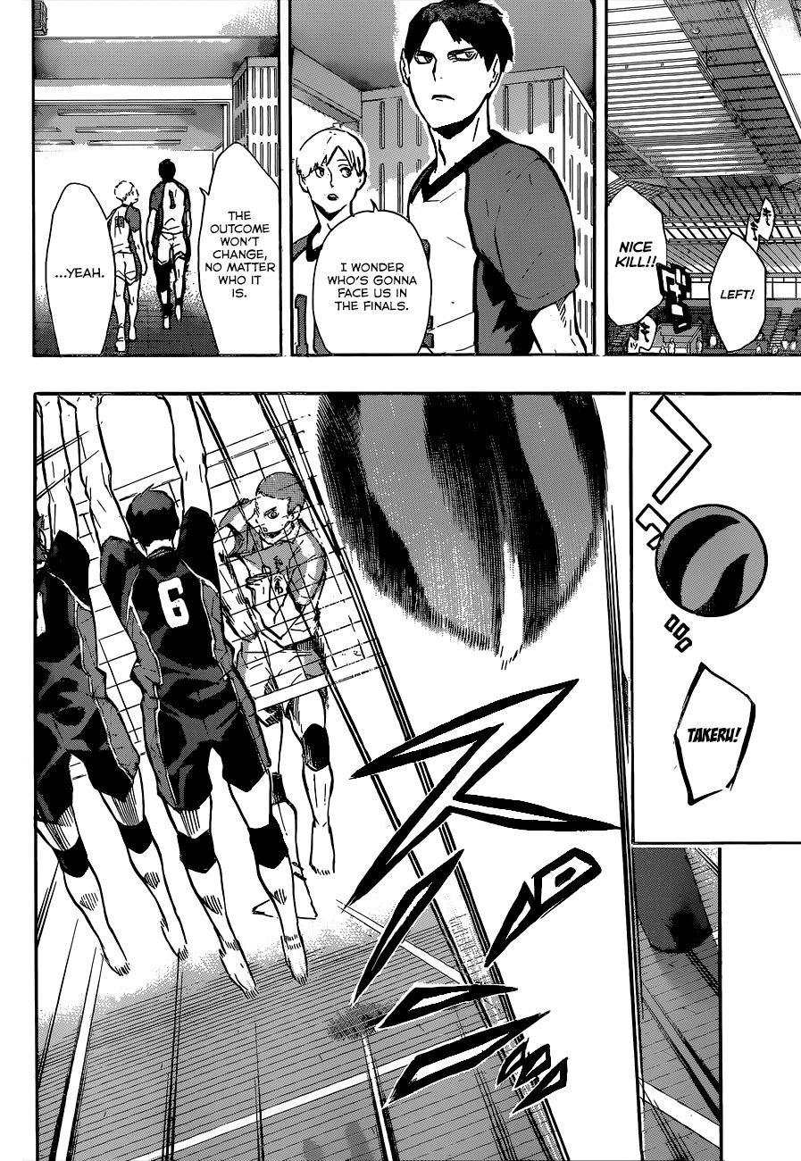 Haikyu!! Chapter 121 page 9 - Chapter 121: The Battle of the Small Giants Resumes