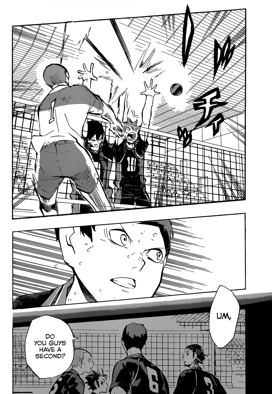 Haikyu!! Chapter 122 page 15 - Chapter 122: Challenge