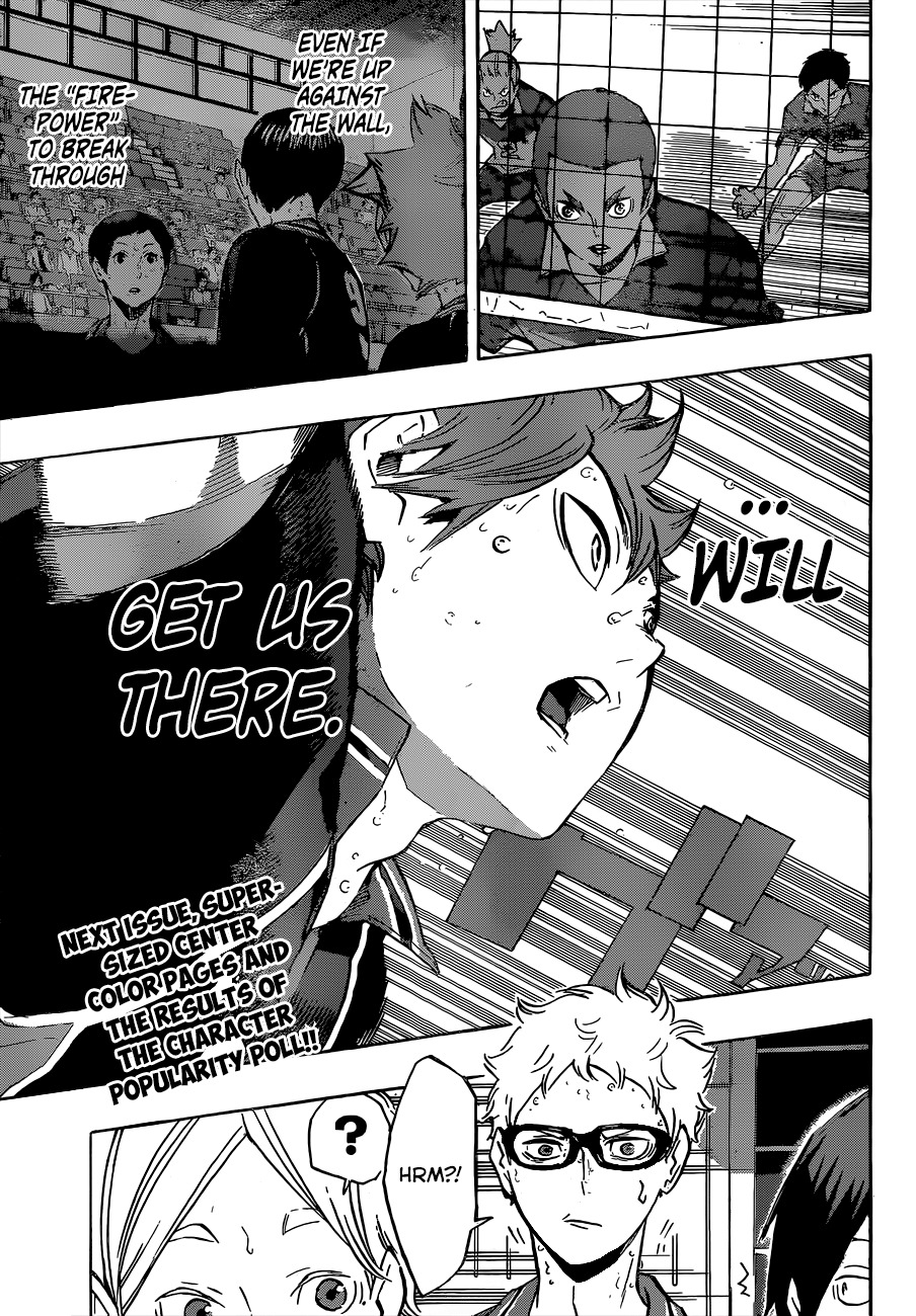 Haikyu!! Chapter 122 page 19 - Chapter 122: Challenge