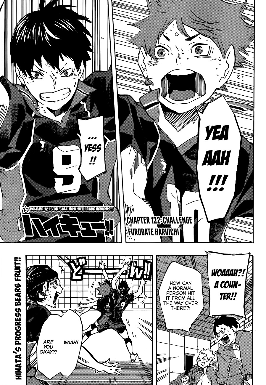 Haikyu!! Chapter 122 page 2 - Chapter 122: Challenge