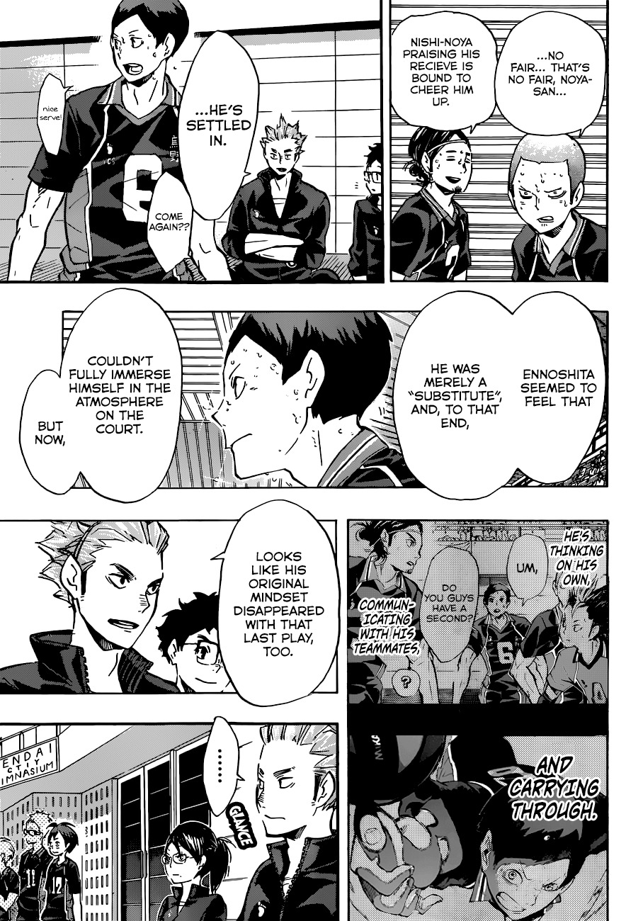 Haikyu!! Chapter 123 page 11 - Chapter 123: Another Aspiration