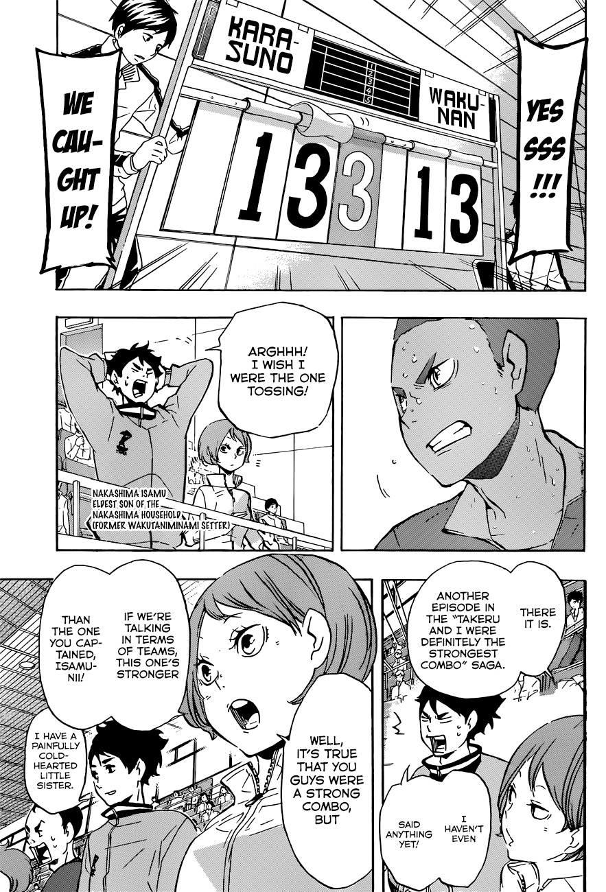 Haikyu!! Chapter 123 page 15 - Chapter 123: Another Aspiration