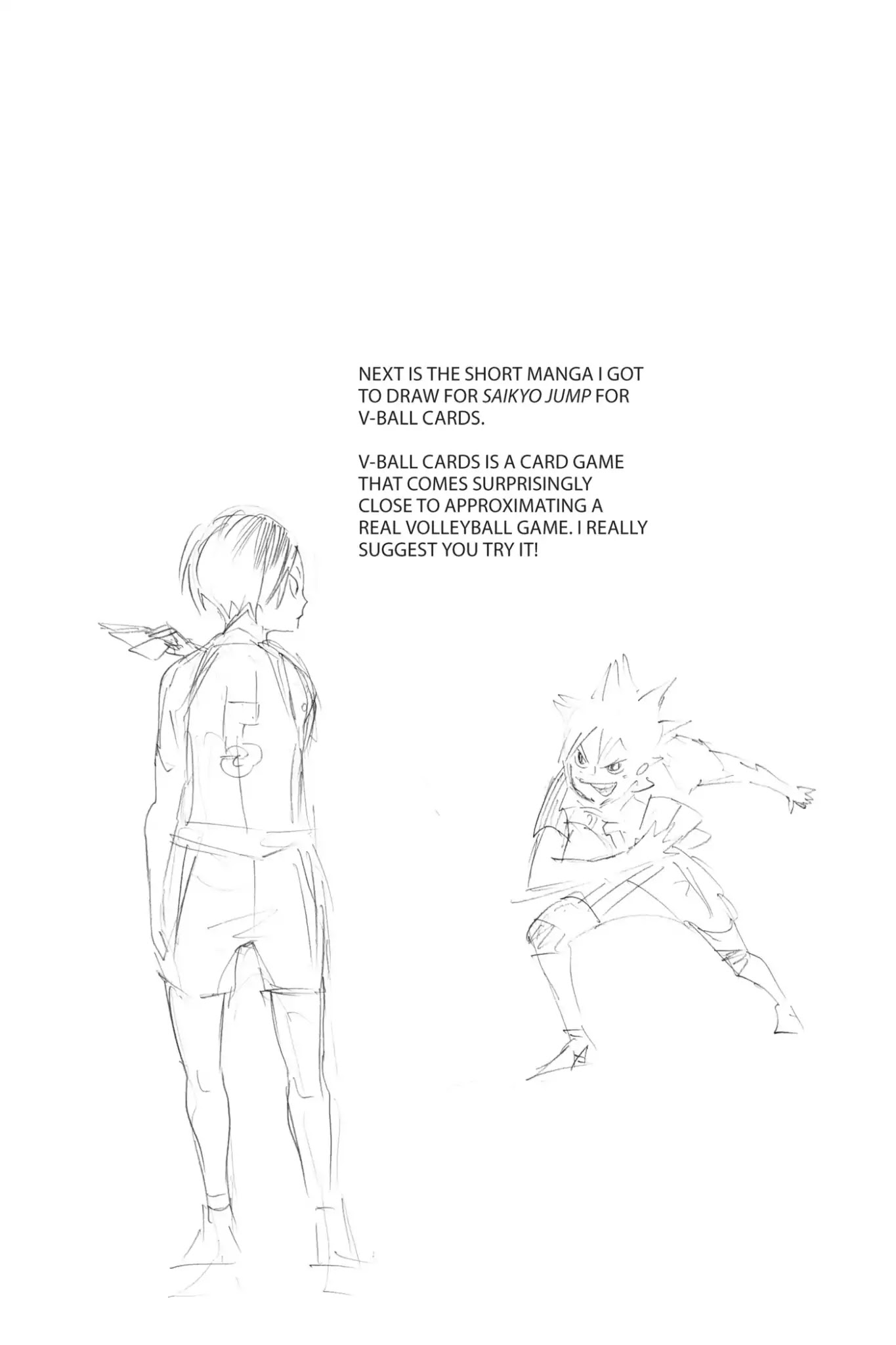 Haikyu!! Chapter 125.5 page 16 - Vol.14 Bonus Story: Nisekyu!!