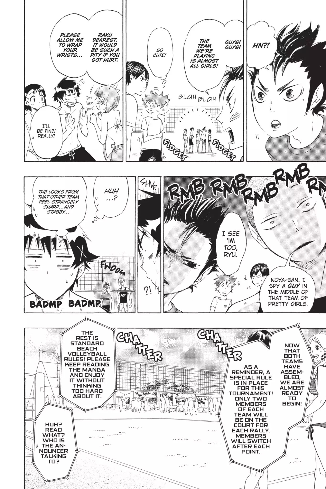 Haikyu!! Chapter 125.5 page 6 - Vol.14 Bonus Story: Nisekyu!!