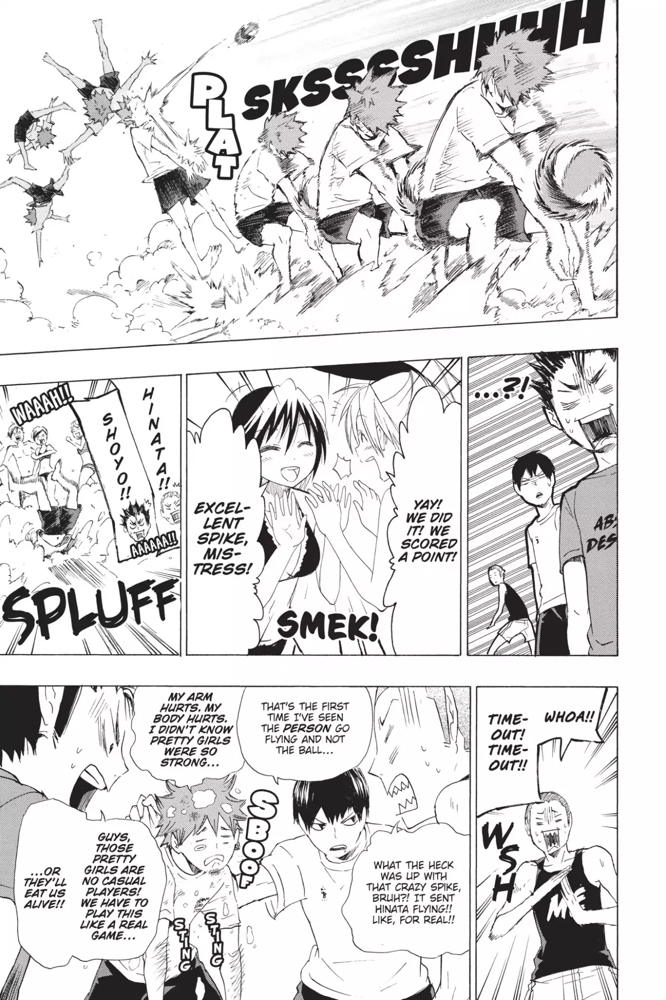Haikyu!! Chapter 125.5 page 9 - Vol.14 Bonus Story: Nisekyu!!