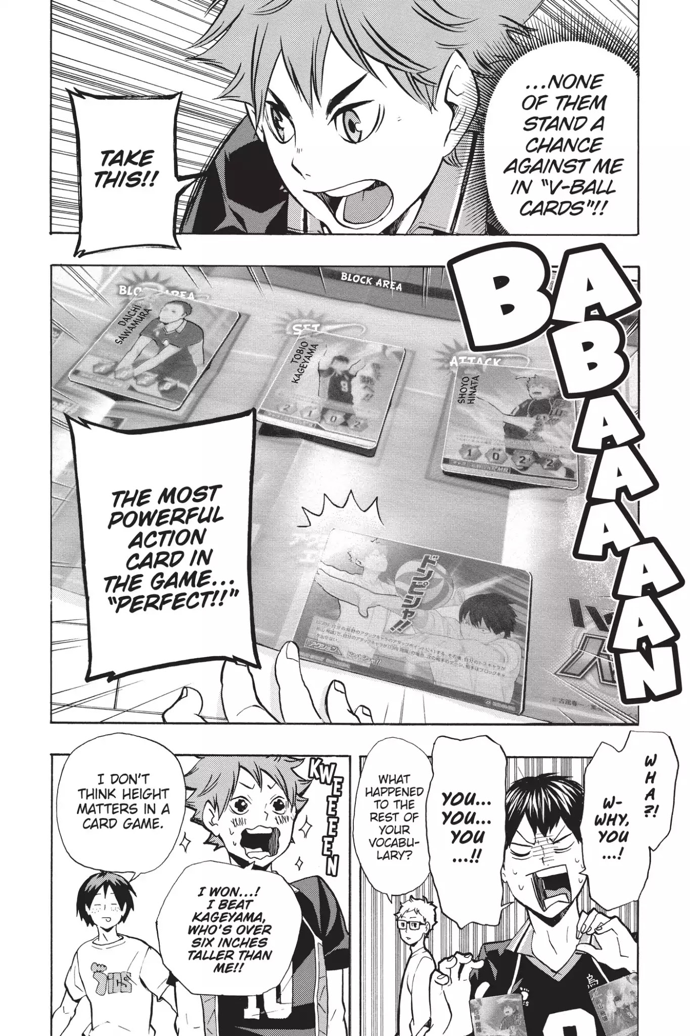Haikyu!! Chapter 125.6 page 2 - Vol.14 Bonus Story: V-ball Cards! The Road to Greatness!