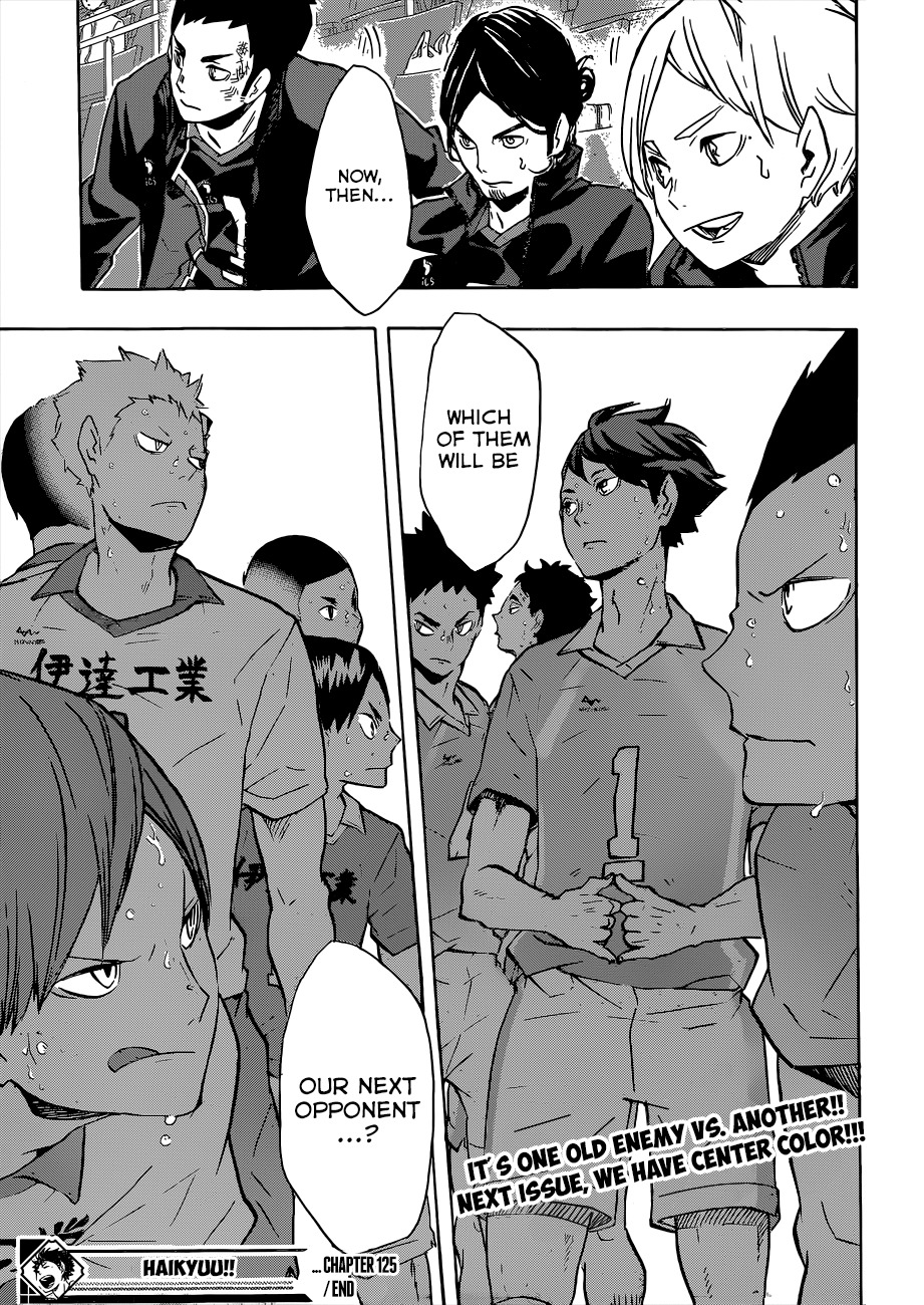 Haikyu!! Chapter 125 page 20 - Chapter 125: Those Who Have Lost