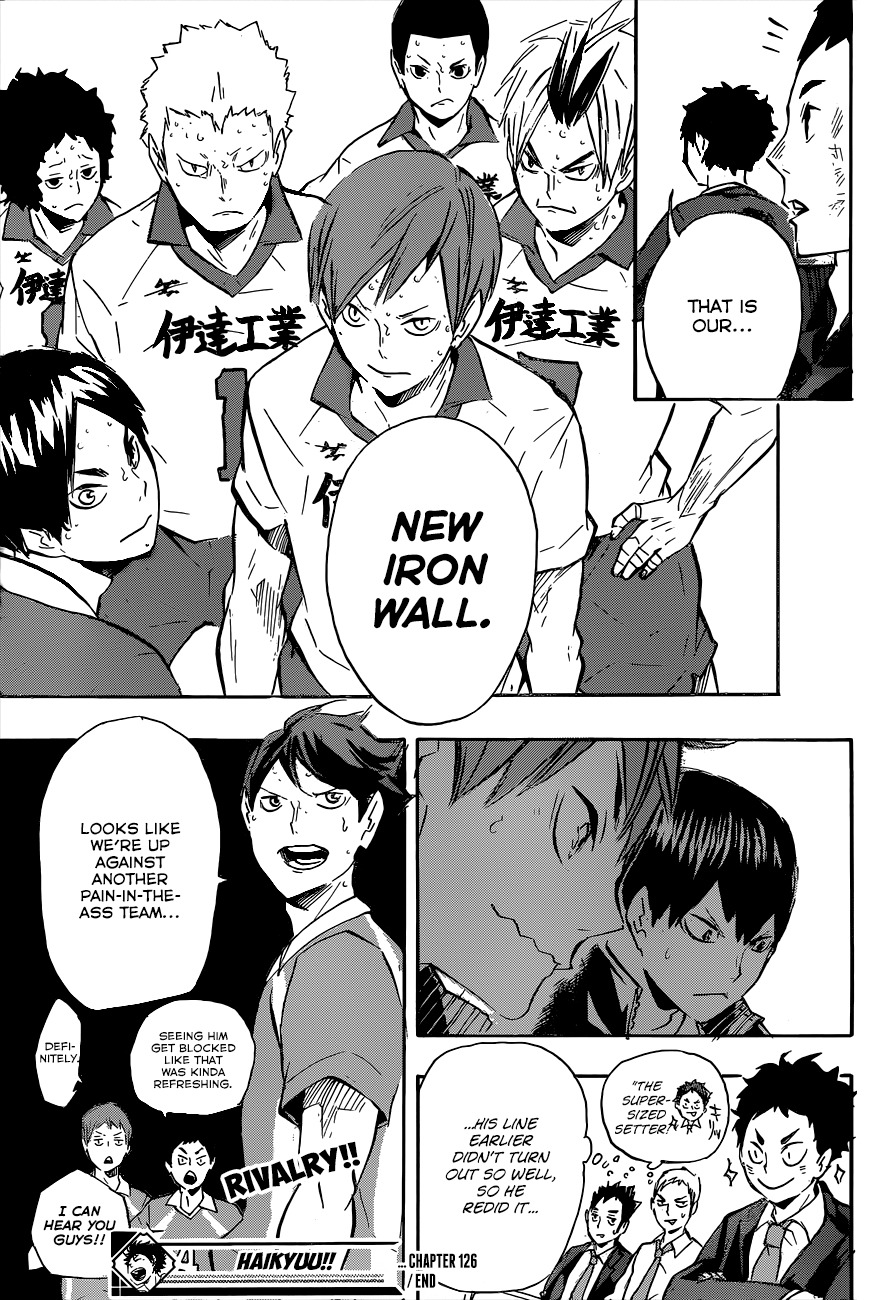 Haikyu!! Chapter 126 page 21 - Chapter 126: "The Third"