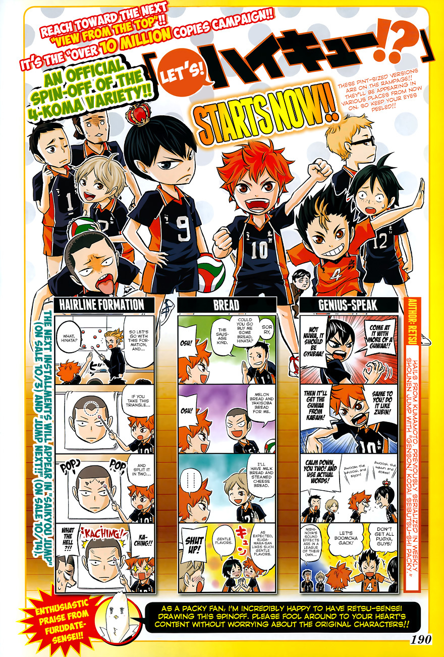 Haikyu!! Chapter 126 page 3 - Chapter 126: "The Third"