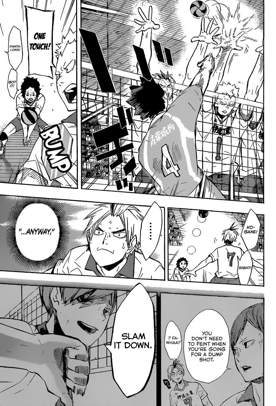 Haikyu!! Chapter 127 page 14 - Chapter 127: Golden Baby
