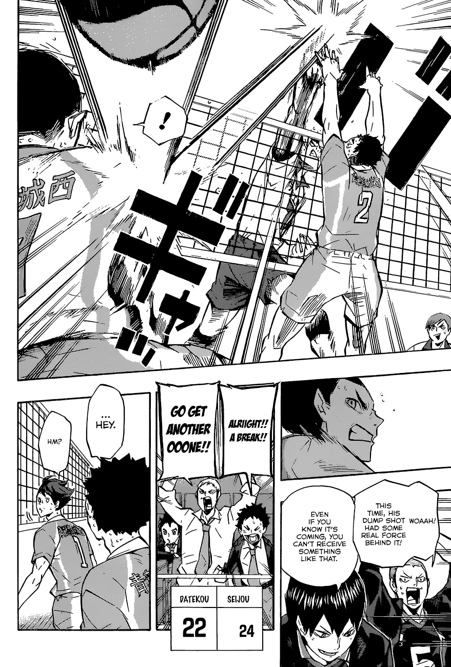 Haikyu!! Chapter 127 page 15 - Chapter 127: Golden Baby