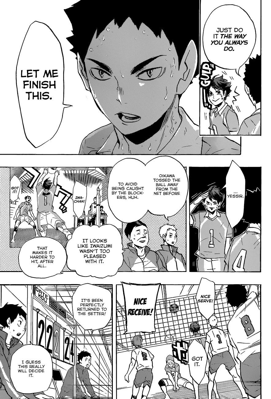 Haikyu!! Chapter 127 page 16 - Chapter 127: Golden Baby