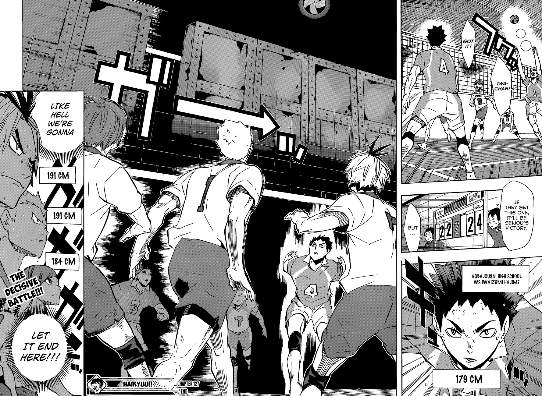 Haikyu!! Chapter 127 page 19 - Chapter 127: Golden Baby