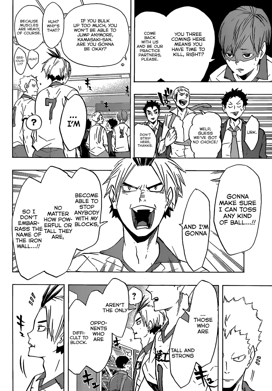 Haikyu!! Chapter 128 page 10 - Chapter 128: The Iron Wall Can Always Be Rebuilt