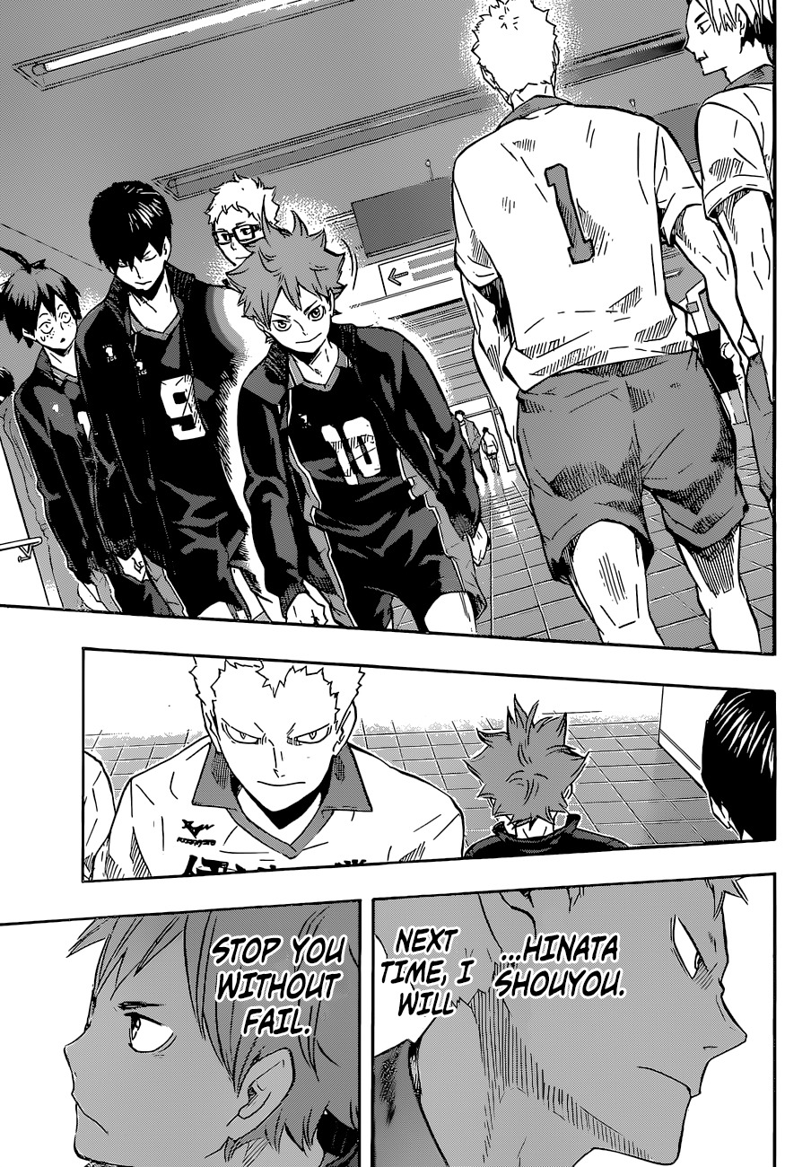 Haikyu!! Chapter 128 page 11 - Chapter 128: The Iron Wall Can Always Be Rebuilt