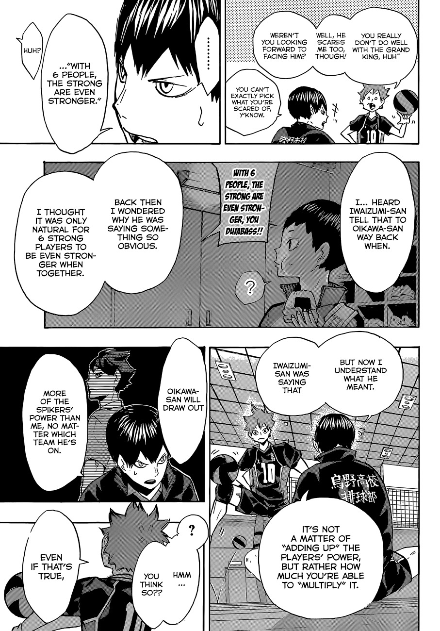 Haikyu!! Chapter 128 page 17 - Chapter 128: The Iron Wall Can Always Be Rebuilt