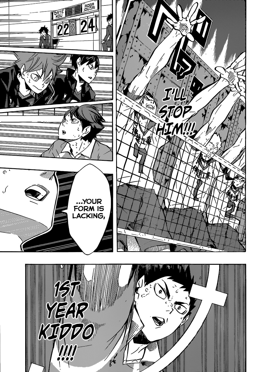 Haikyu!! Chapter 128 page 4 - Chapter 128: The Iron Wall Can Always Be Rebuilt