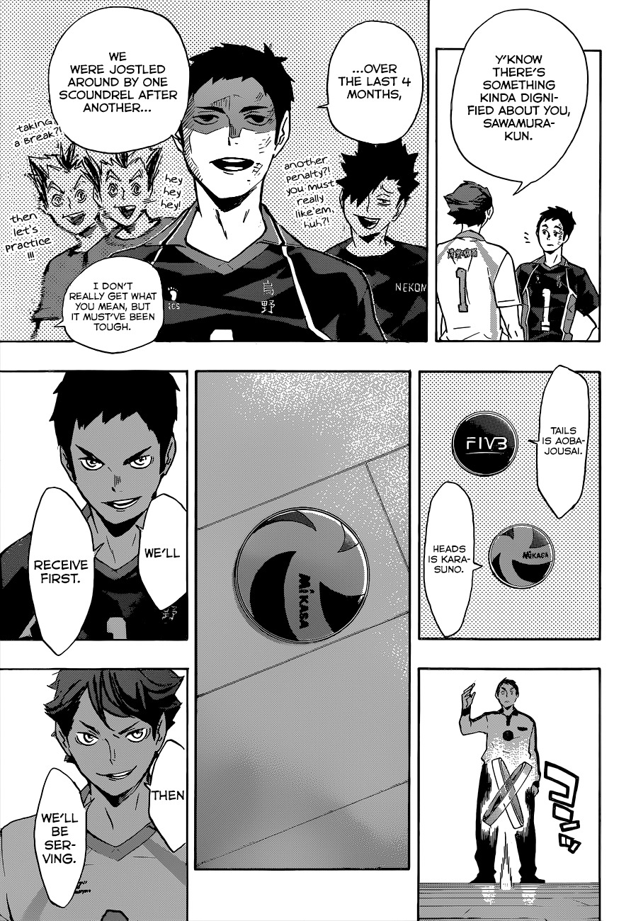 Haikyu!! Chapter 129 page 6 - Chapter 129: Karasuno, Reborn