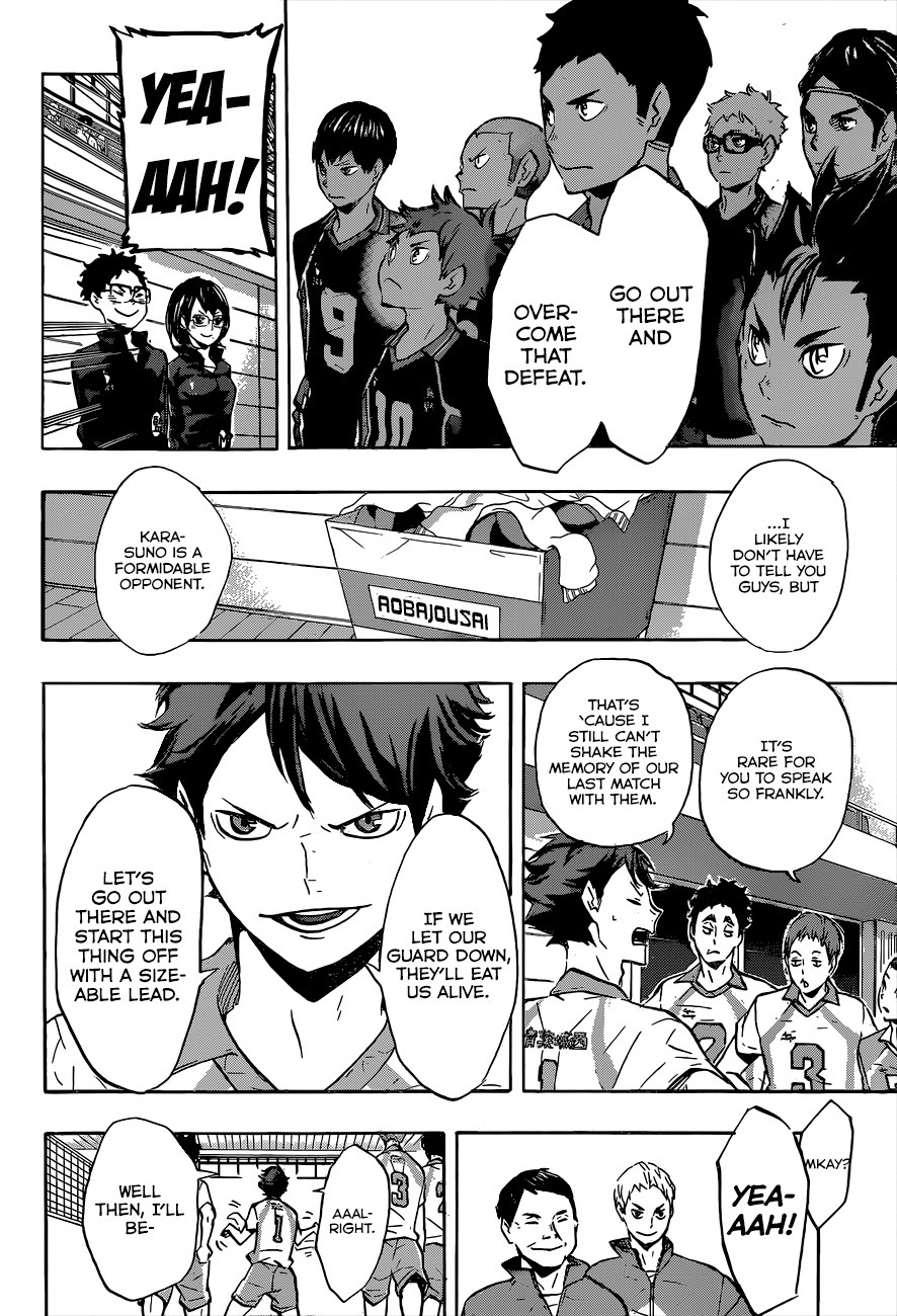 Haikyu!! Chapter 129 page 9 - Chapter 129: Karasuno, Reborn