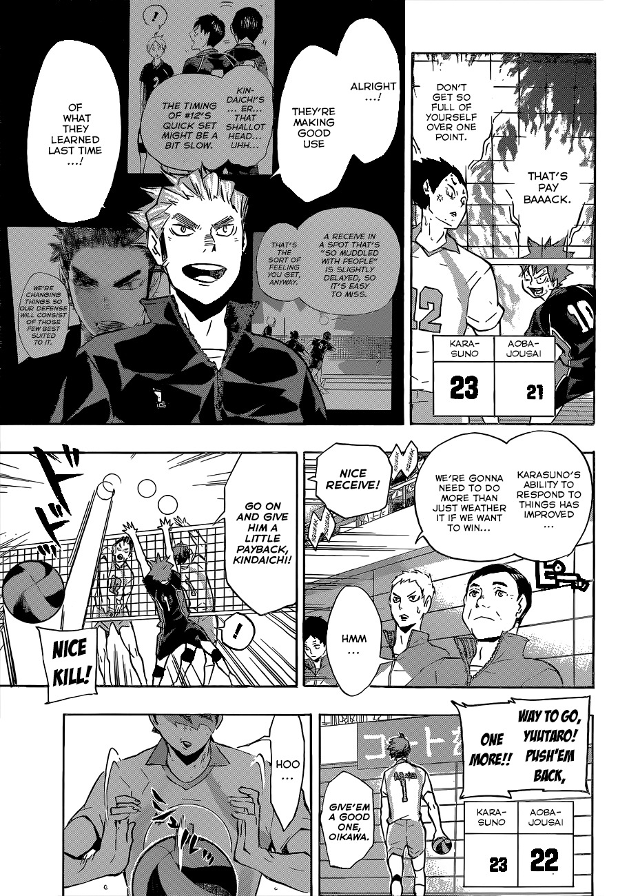 Haikyu!! Chapter 131 page 12 - Chapter 131: The Gears of Aobajosai