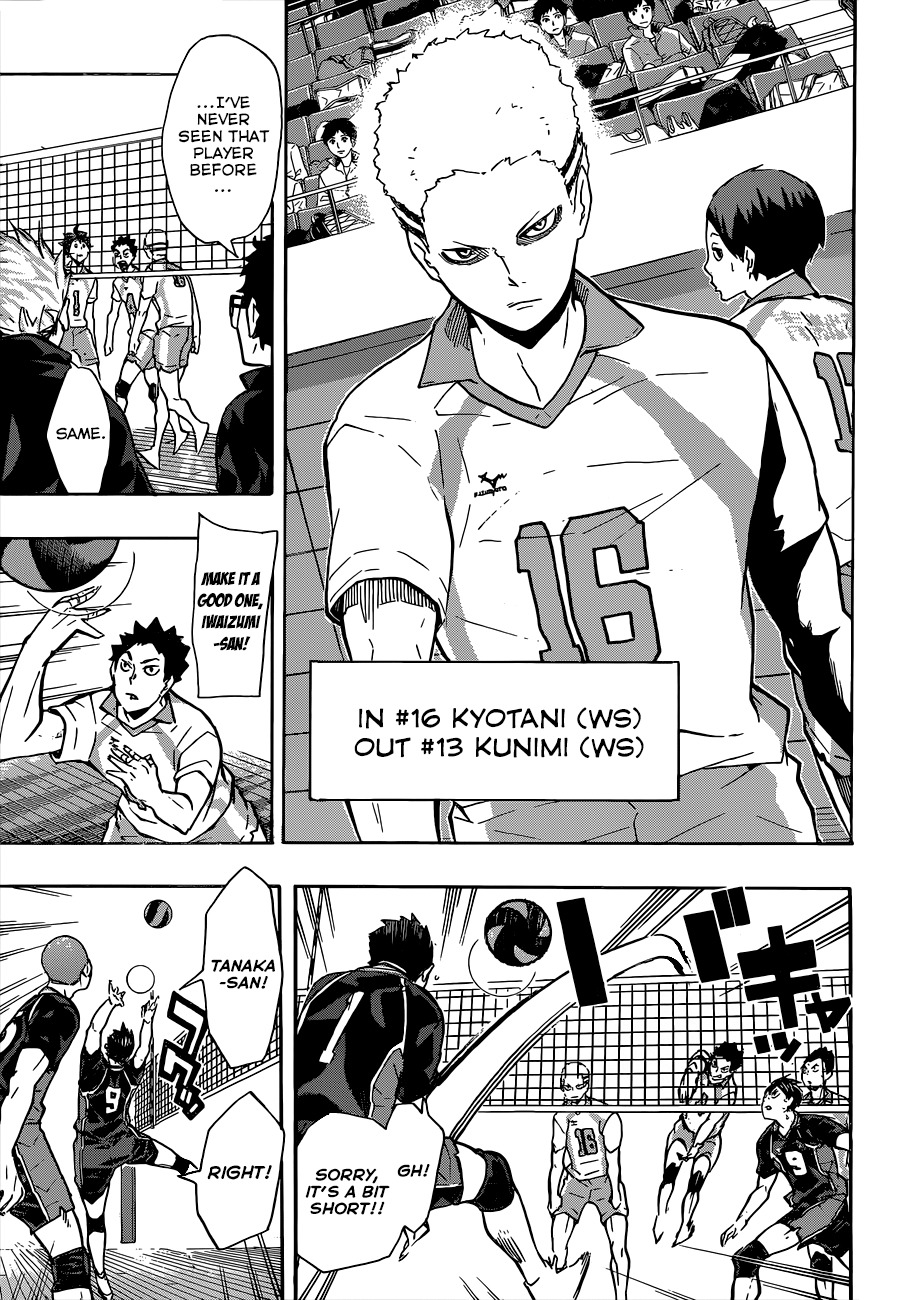 Haikyu!! Chapter 131 page 17 - Chapter 131: The Gears of Aobajosai