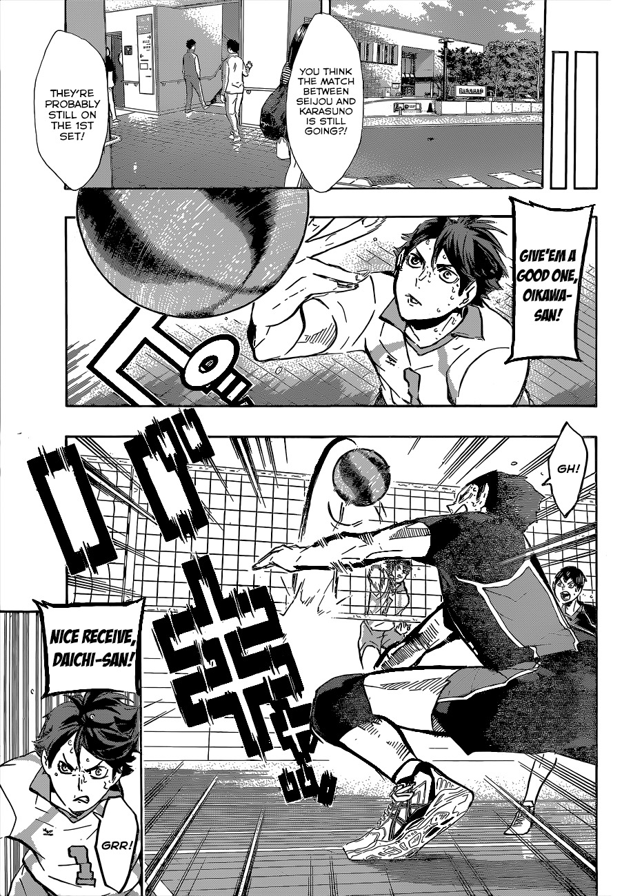 Haikyu!! Chapter 131 page 4 - Chapter 131: The Gears of Aobajosai